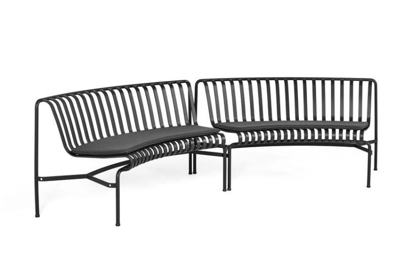 Palissade Park Bench designed by Ronan and Erwan Bouroullec for Hay, HAY Palissade Bench seating