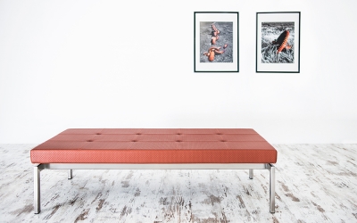 Olin Bench designed by Norman + Quaine.