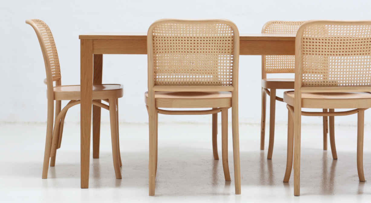 No. 811 Hoffman chairs by Thonet, Thonet chairs available at designcraft Canberra