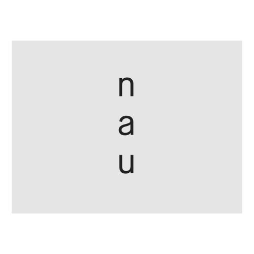 NAU logo 2020 NAU furniture and lighting available at Designcraft in Canberra