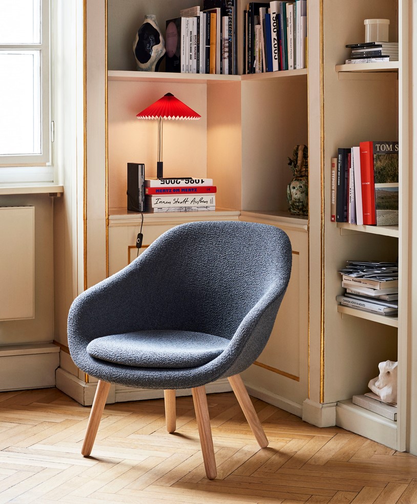 Hay AAL chair and ottoman by HAY available at designcraft in Canberra