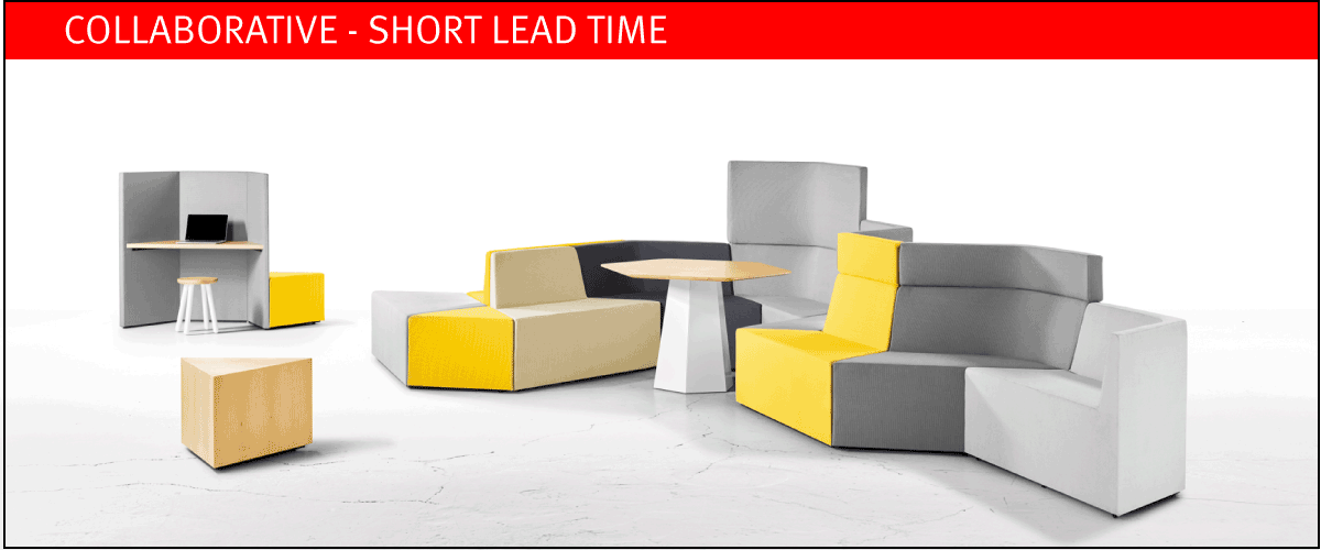 Collaborative furniture on short lead time at designcraft