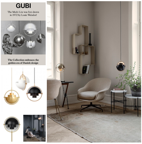 Multi-lite Lighting Collection by Gubi