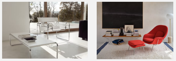 Wassily and Womb chairs