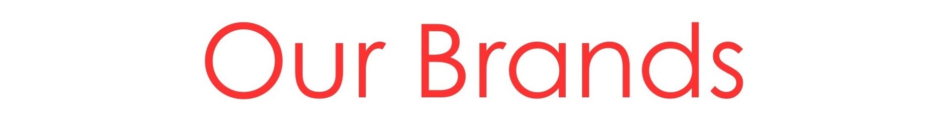 Our Brands