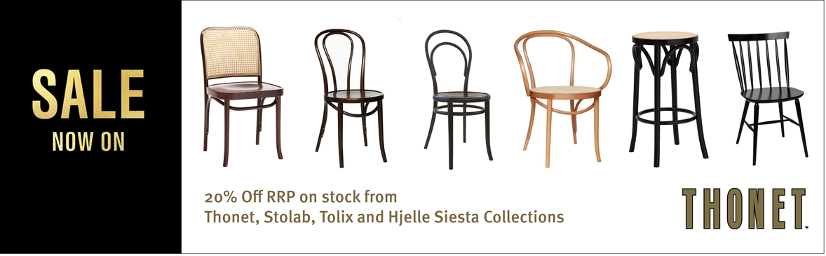 Thonet Sale now on! 20% off RRP on entire Thonet collection, available at designcraft Canberra