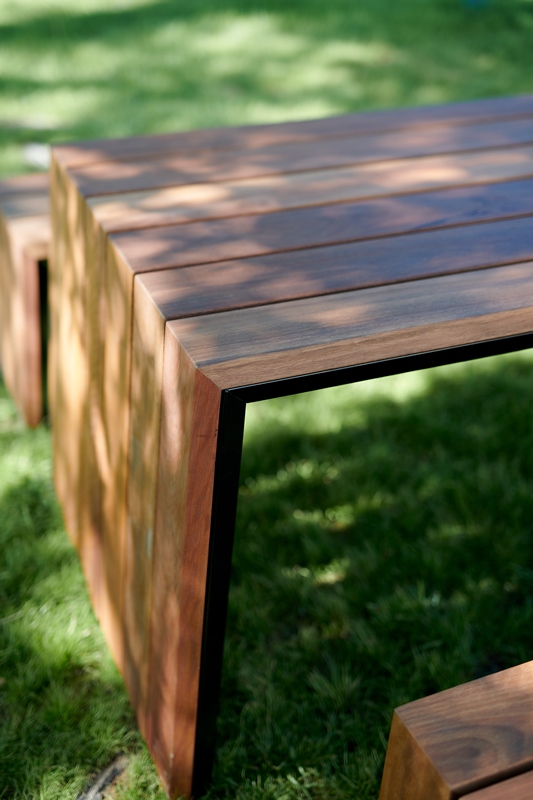 Kink Tables and Benches by Australian brand Tait, Supplier by Designcraft in Canberra CBD