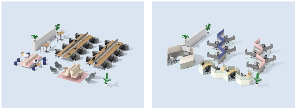 The Open Plan Office - Before & After