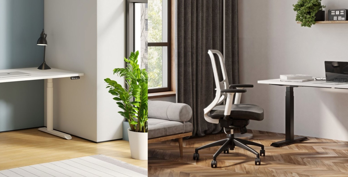 ENV Electric Sit/stand Desk available at Designcraft