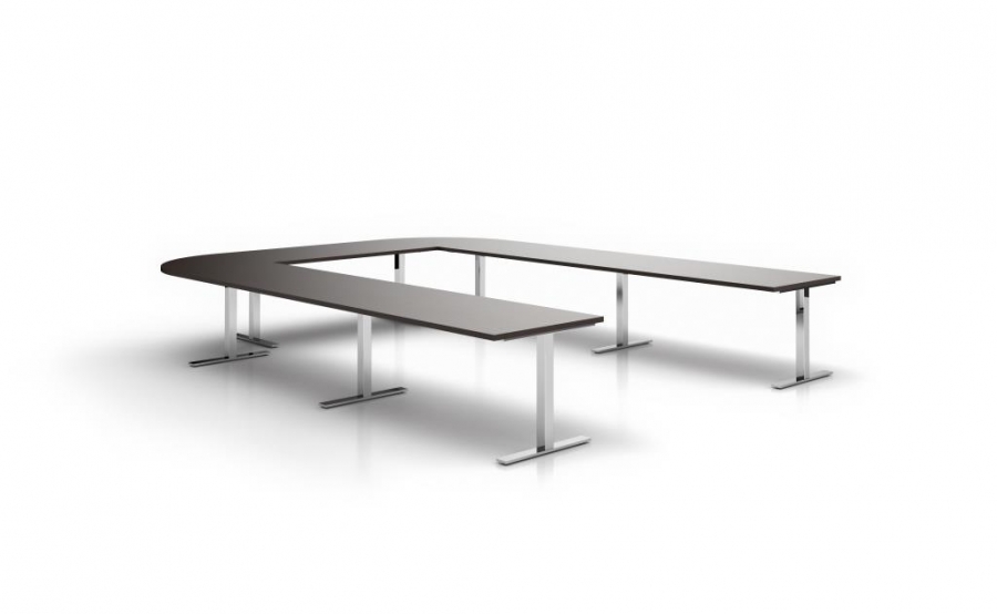 FRAME LITE conference table and desk range. 3