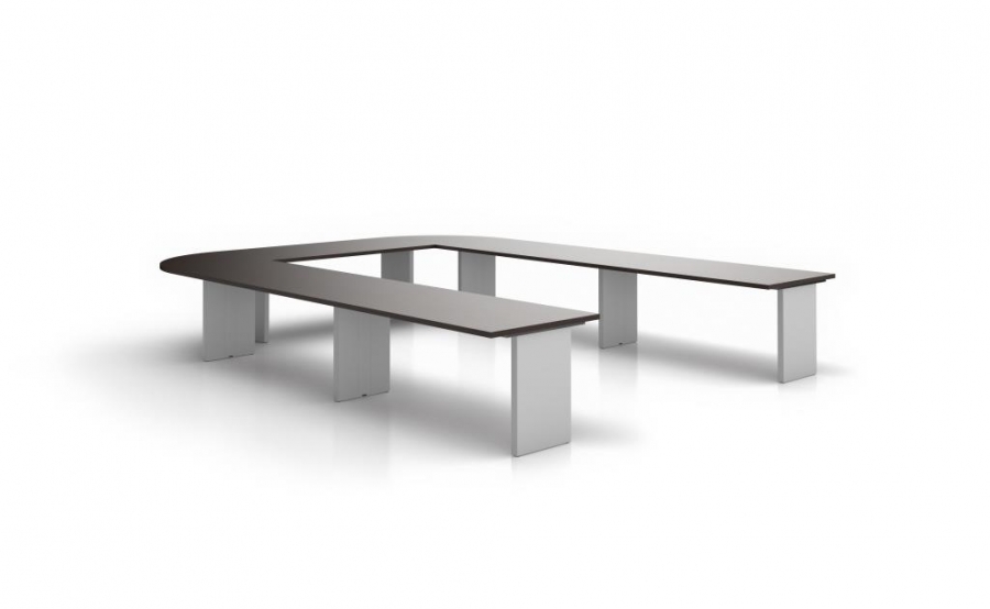 FRAME LITE conference table and desk range. 4