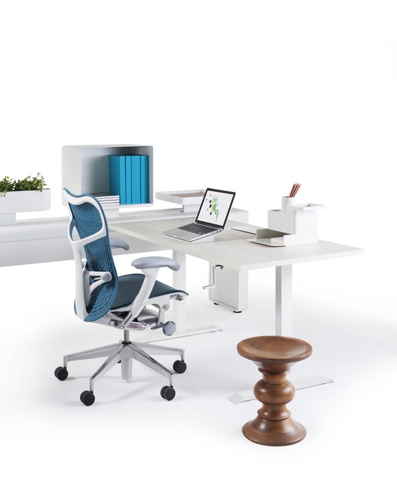 Arras Spine Arras Spine by Herman Miller, Arras desking system by Herman Miller