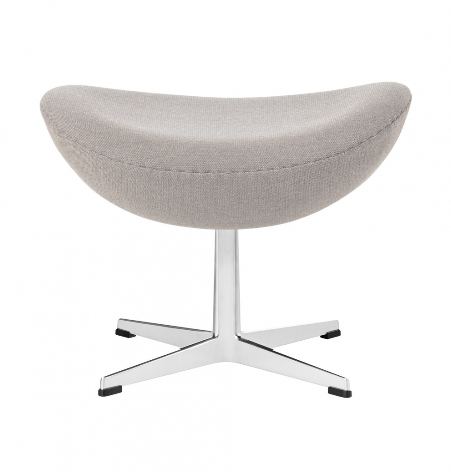 3127 Egg, 3127 Footstool for Egg Chair, Egg Chair Stool Designed by Arne Jacobsen