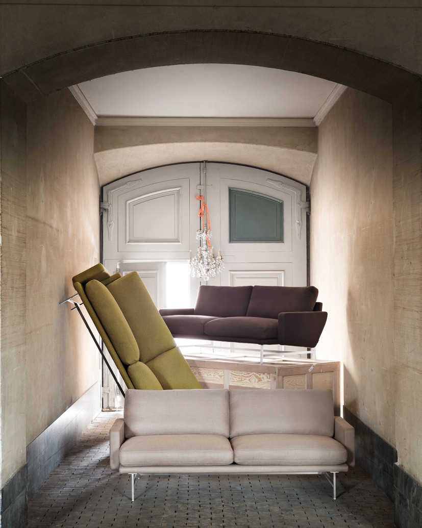 PL112 Lissoni Sofa, PL112 Sofa Designed by Piero Lissoni 