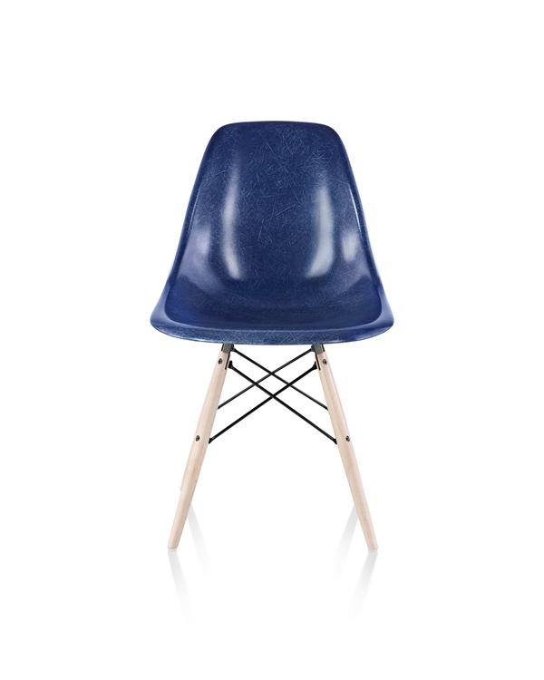 Eames Moulded Fiberglass Side Chair Dowel Base Eames Moulded Fiberglass chair, Eames Fiberglass chair with timber legs, Eames Fiberglass with dowel base