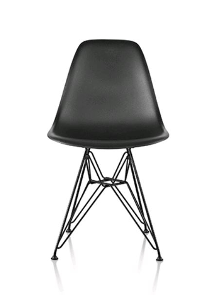 Eames Moulded Plastic Chairs, Eames Moulded Plastic Wire Base, Eames Plastic DSL