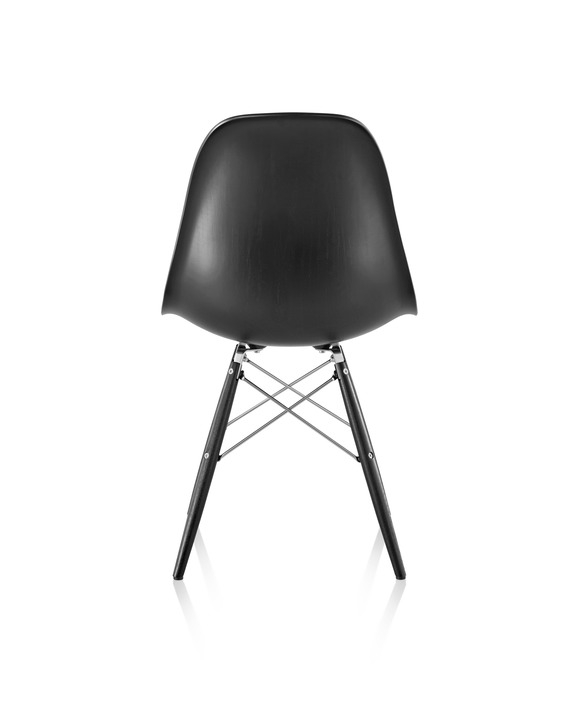 Eames Moulded Wood Side Chair, Eames Moulded Wood Side Chair Dowel Base