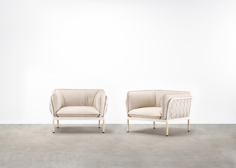 Trace Armchair Adam Goodrum Outdoot Furniture, Tait Armchair, Trace Armchair