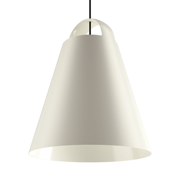 Above Pendant in White 550Ø Above pendant lamp designed by Mads Odgård, Louis Poulsen Lamp Designed by Mads Odgård