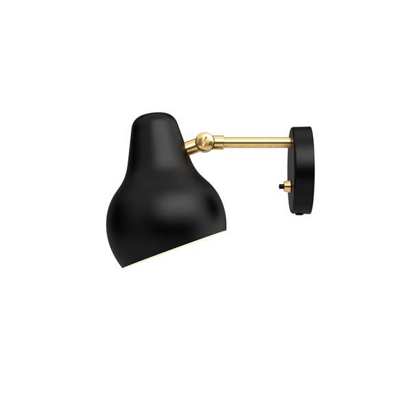 VL38 Wall Lamp - Black VL38 Wall Lamp, VL38 Designed by Vilhelm Lauritzen