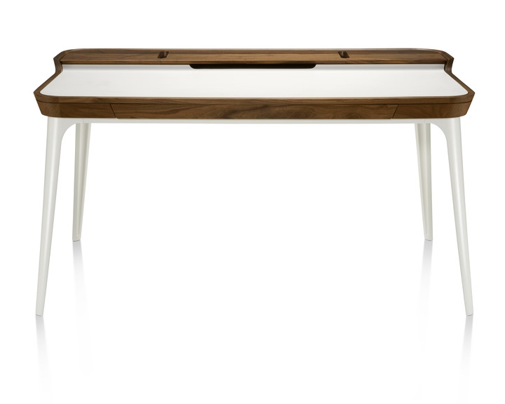 Airia Desk Airia Desk and Media Cabinet, Airia Desk designed by Observatory, Herman Miller Airia Desk
