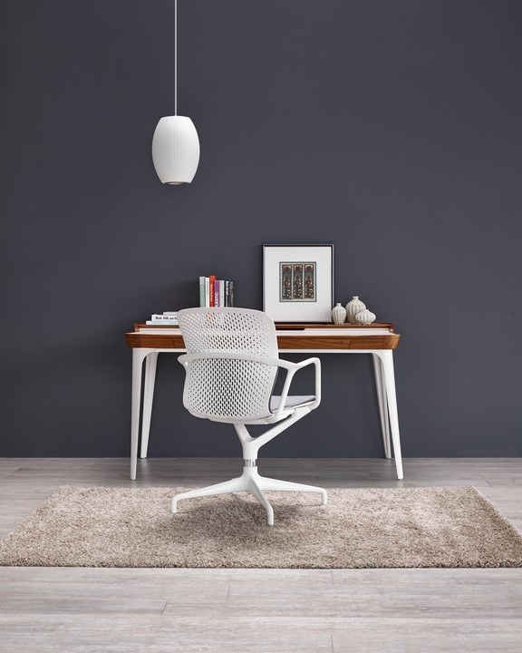 Airia Desk Airia Desk and Media Cabinet, Airia Desk designed by Observatory, Herman Miller Airia Desk