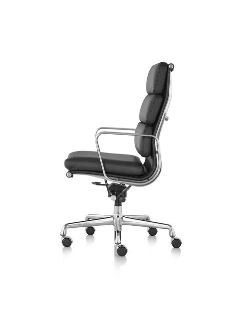 Eames Soft Pad Executive chair, Eames Aluminium Soft pad lounge