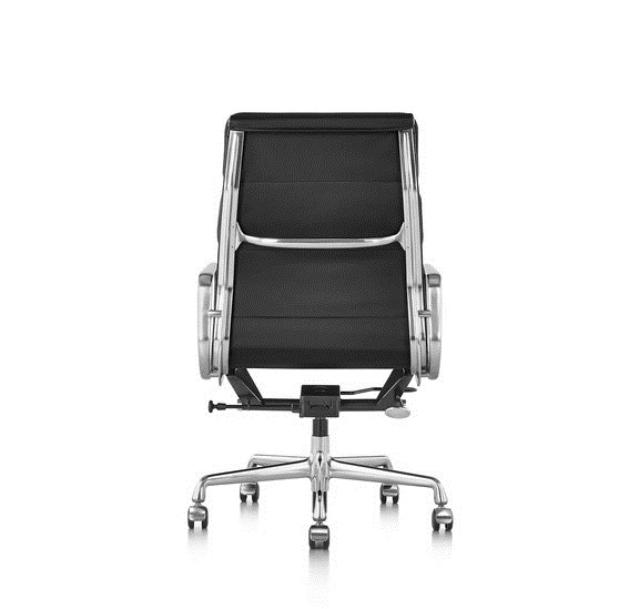 Eames Soft Pad Executive chair, Eames Aluminium Soft pad lounge