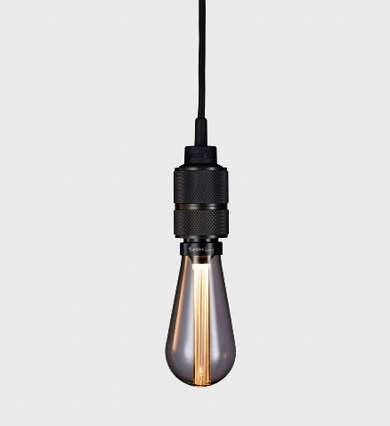 Heavy Metal pendant lamp in Smoked Pendant light by Buster and Punch, Buster and Punch light, heavy metal lamp by buster and punch