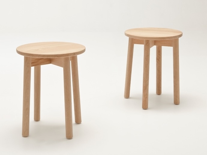 Fable low stool designed by Ross Didier, Fable stool by Ross Didier