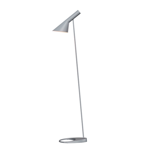 AJ Floor Lamp in Light Grey AJ lamp, Floor lamp by AJ, Arne Jacobsen floor lamp, AJ lamp by Louise Poulsen