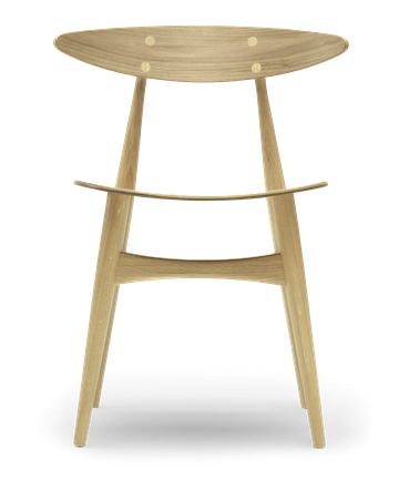 CH33 Oak oiled with ply seat Carl Hansen dining chair, CH33 dining chair by Carl Hansen