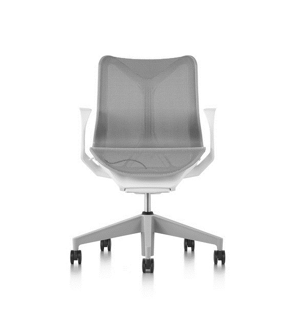Cosm Low Back chair in Mineral Herman Miller task chair new 2019, Cosm work chair by herman miller, Cosm chair designed by Studio 7.5, New release herman miller task chair, Low back task chair by herman miller