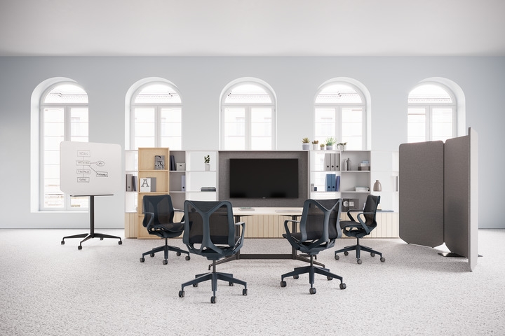 Herman Miller task chair new 2019, Cosm work chair by herman miller, Cosm chair designed by Studio 7.5, New release herman miller task chair, Low back task chair by herman miller 