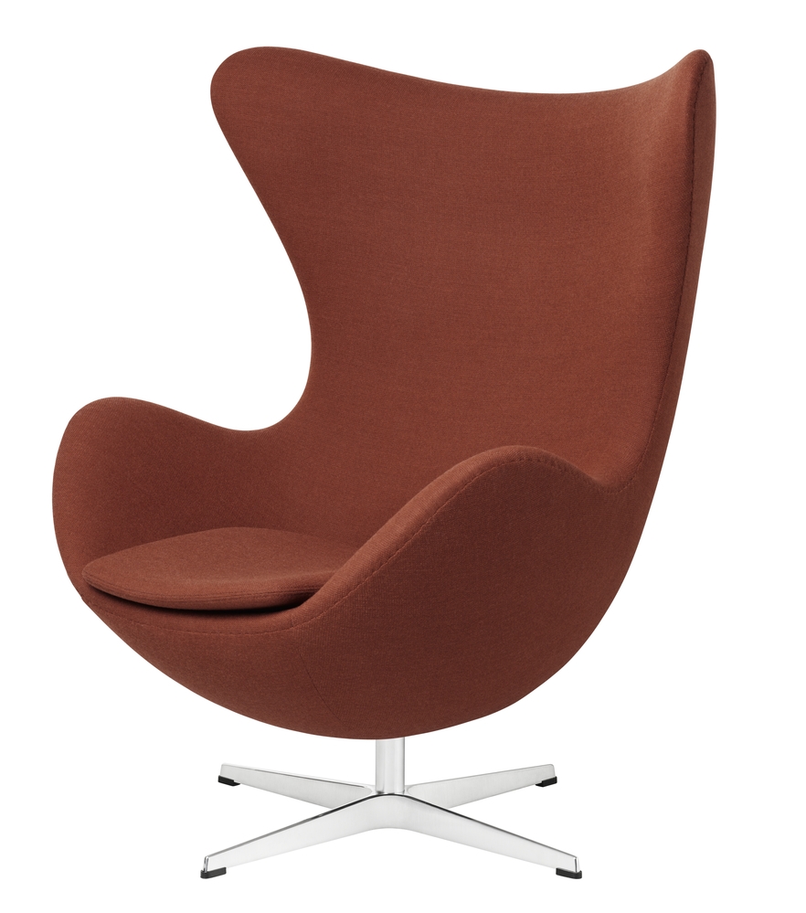 The Egg™ chair in Orange Fritz Hansen Egg chair, Classic egg chair, Arne Jacobsen Egg chair