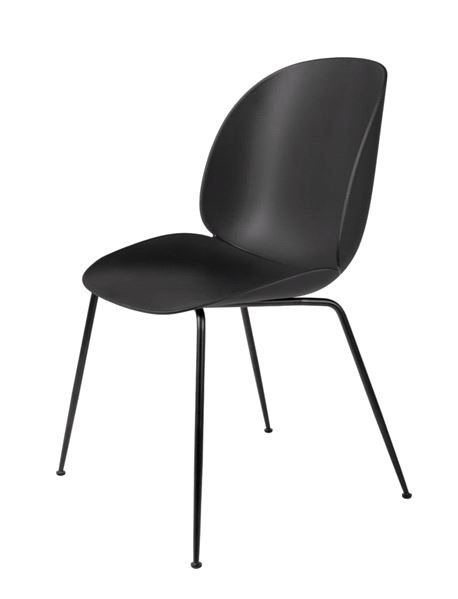 Gubi beetle chair designed by GamFratesi, Gubi dining chair by GamFratesi, unupholstered gubi beetle chair 