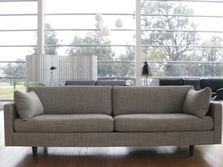 Hudson Lounge - High arm Hudson Lounge by Norman + Quaine, Hudson Lounge by Norman & Quaine, Hudson 2 seater lounge, Hudson 3 seater lounge.