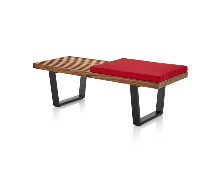 Nelson Platform Bench by Herman Miller, Nelson platform bench designed by George Nelson