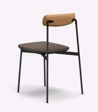 Sia chair with upholstery, Sia dining chair, Adjustable back Sia chair, Tom Fereday chair for Nau