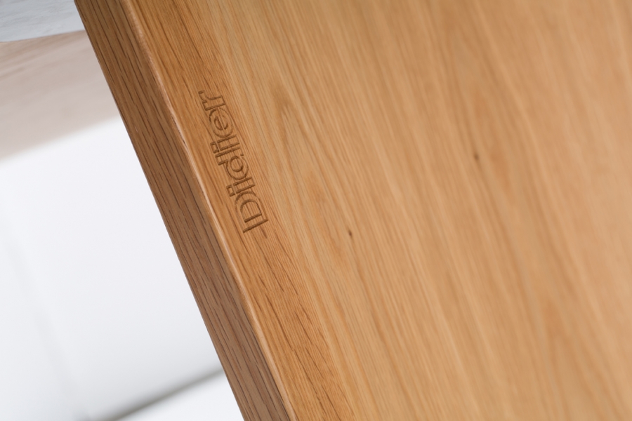 Crevasse dining table designed by Ross Didier, Didier Crevasse table