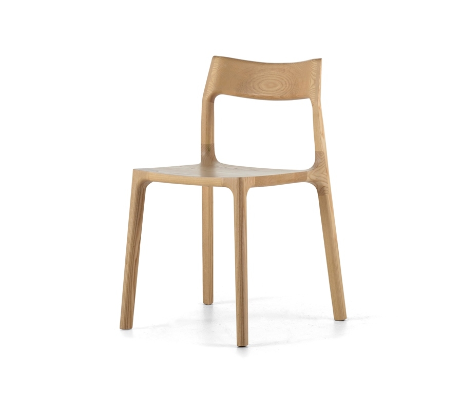 Molloy dining chair in Ash Molloy dining chair designed by Adam Goodrum