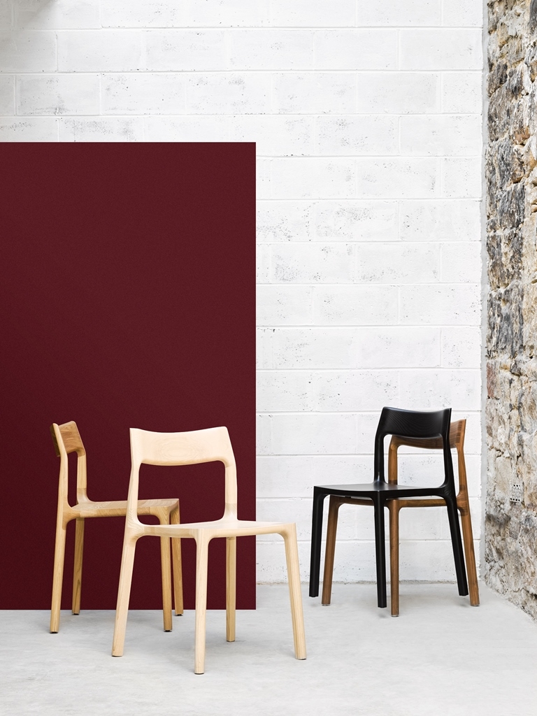 Molloy dining chairs Molloy dining chair designed by Adam Goodrum