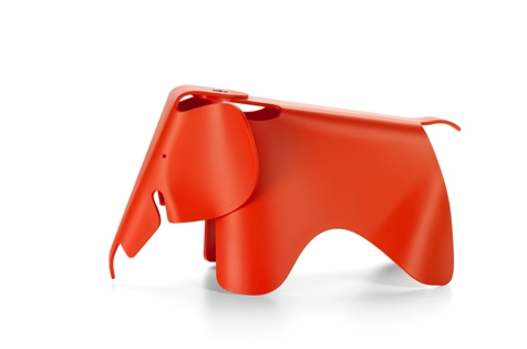 Eames Elephant designed by Ray and Charles Eames, Eames small plastic Elephant, Eames children elephant chair 