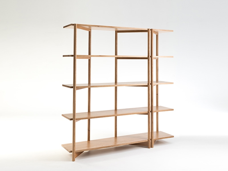 Fable Open Shelving Fable open shelving designed by Ross Didier, Didier fable shelve, Timber open shelving by Didier