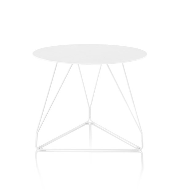polygon table - Round in medium Polygon accent tables designed by Studio 7.5, Herman miller polygon table, Polygon wire tables by herman miller