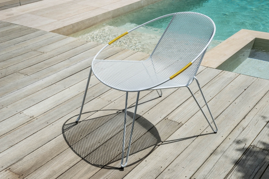 Volley Lounger Volley Lounger designed by Adam Goodrum for Tait, Tait Volley lounge chair