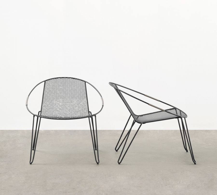 Volley Lounger Volley Lounger designed by Adam Goodrum for Tait, Tait Volley lounge chair