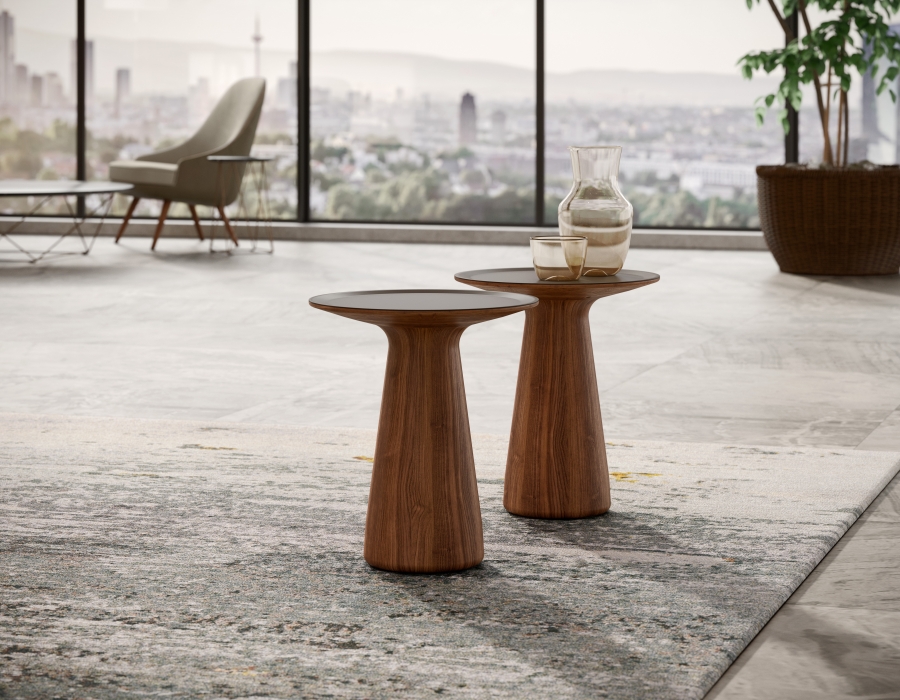 Foster 620 Table - T1 Foster 620 Side table designed by Norman Foster, Walter Knoll Foster side table, Walter Knoll side table in timber