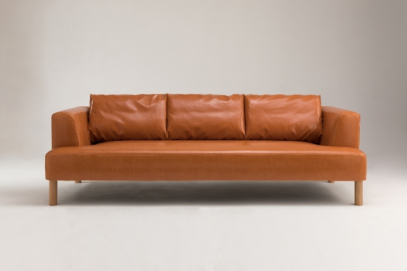 Brydie Sofa with Solid Oak legs Brydie sofa with solid oak legs designed by Ross Didier, Brydie sofa with timber legs