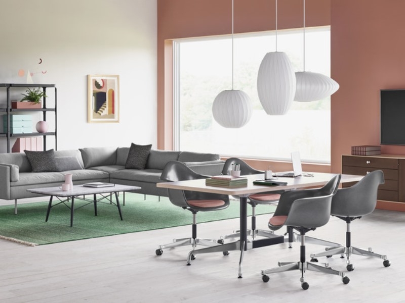 Eames Task Chair Eames Task Chair, Eames chair on castors, Eames dining chair on castors
